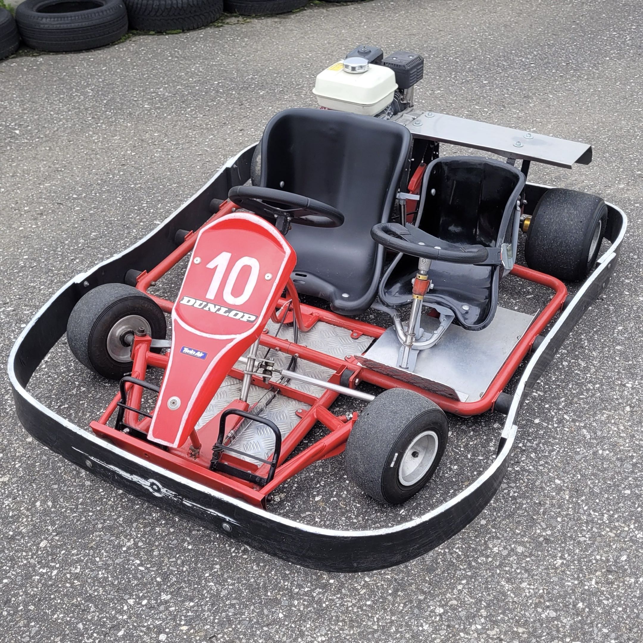 Gokart dwuosobowy tandem